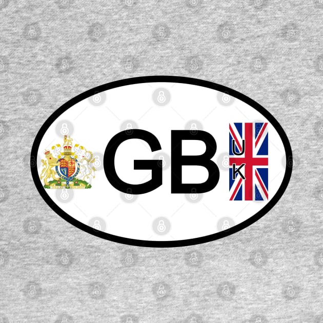 Great Britain car country code by Travellers